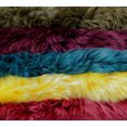 thumbnail image 5 of Tapis Simple en Peau de Mouton Milan Naturel / 2'x3' / B, 5 of 5