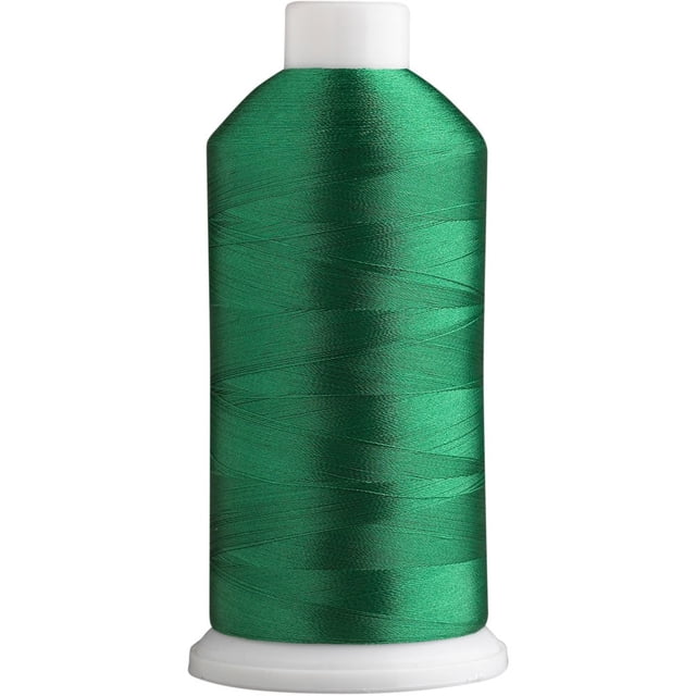 SuperB Irish Green Polyester Embroidery Thread, 5000m