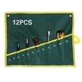 thumbnail image 3 of Clé Sac -1 Pce Durable 6/8/10/12/14/25 Poches Clé Clé Outil Enroulable Sac de Rangement Vert(12 Pcs), 3 of 3