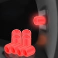 thumbnail image 2 of In The Dark Car Tire Cap Set Luminous Night Covers Fluorescent Waterproof Lights Caps To Install No Tool Required, 2 of 3