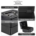 thumbnail image 3 of Garosa 1Pc Mini Portable Steel Petty Lockable Cash Money Coin Safe Security Box Household New, Safe Box, Home Safe Box, 3 of 5