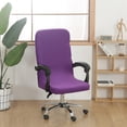 thumbnail image 1 of Meitianfacai Solid Color Brushed High Elastic Chair Cover Soft And Comfortable Chair Seat Cover -proof And Dirt- Chair Slipcover Suitable For Dining Chair, 1 of 9