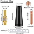 thumbnail image 2 of Pour 15Ak pour Mig Embouts de Contact 0.035 Pouces Buses à Noyau de Flux Support Diffuseurs, 2 of 9