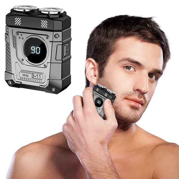 Wzzjkit Punk - Style pour Hommes - Rasage Propre Lavable Portable Mini Powerhouse