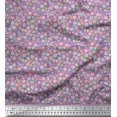 thumbnail image 1 of Soimoi Georgette Viscose Fabric Flower Artistic Print Fabric by Yard 42 Inch Wide, 1 of 3