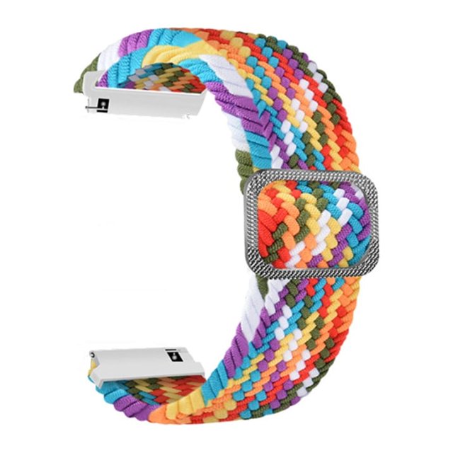 EGNMCR Stretchy Band/Straps Nylon Woven Elastic Watch Compatible For Watch3 Band Straps