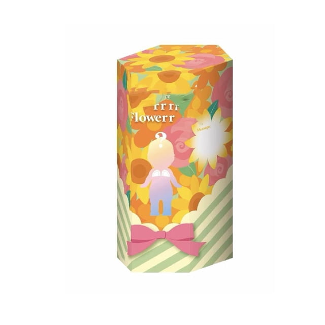 Sunny Angel Birthday Gift 2017 - Original Mini Figure in a sealed blind box, featuring multicolor floral packaging with a whimsical design. This limited edition collectible from the Dreaming Series includes surprise angel figurines, perfect for decorative accents or gifting.