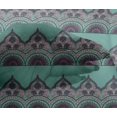 thumbnail image 4 of oneOone Viscose Chiffon Fabric Leaves & Floral Block Print Fabric By Yard 42 Inch Wide, 4 of 4