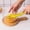 Yellow, variant on Silicone Multifunctional Kitchen Whisk Egg Beater Food Clip Cooking Mixing Barbecue Tool With Bread Clip