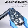 thumbnail image 4 of weibbin Type M Nail Ring Pliers Kit With 600pcs M Clips For Fence Fastening, Upholstery Installation, Animals Cages, 4 of 9