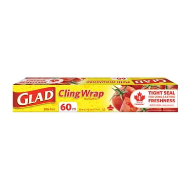 Glad ClingWrap , Clear Food Wrap, Plastic