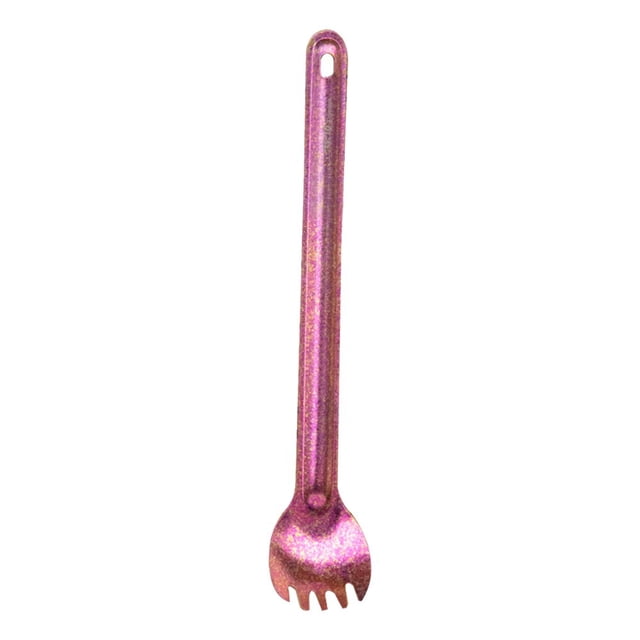 Spork Utensils Heat Resistant Anti-rust Tableware Picnic Outdoor Activities Spork Camping Utensil for Travel