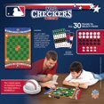 thumbnail image 2 of Masterpieces Puzzle Company MLB League Checkers Board Game, 2 of 6