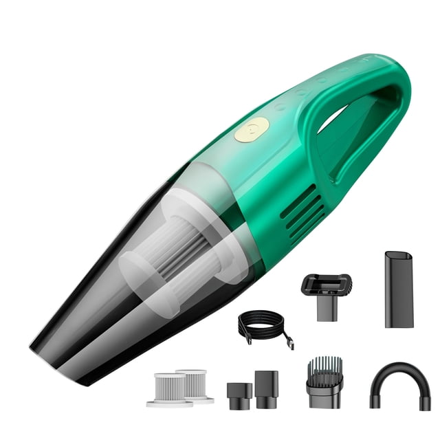 EGNMCR Cordless Vacuums Hand Held Vacuums Cordless Car Handheld Wireless Vacuum Cleaner For Household Use, Small Portable Mini Ultra Strong Vacuum Cleaner, High-power Vacuum Cleaning a vacuum