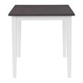 thumbnail image 3 of CorLiving Michigan Two Toned White-Grey Indoor Dining Table for 4 People, 3 of 7