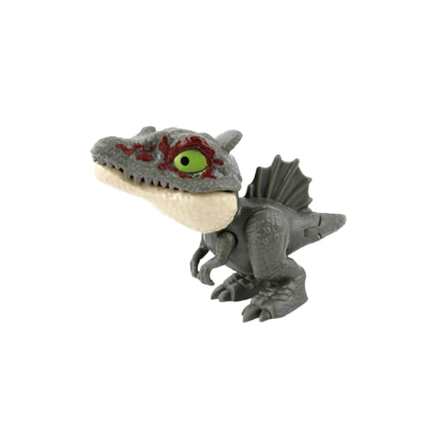 Biting Finger Dinosaur Toy Animal Hand Puppet for Easter Basket Stuffers Green Spinosaurus