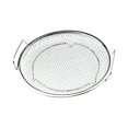 thumbnail image 1 of veasfak Oil Filtering Net Fry Crisper Basket Container Mesh Drain Pan Steamer Basket 22cm with Handle, 1 of 9