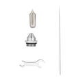 thumbnail image 1 of KLKCMS Trousse de Buse d'Aérographe Finition Fine pour Accessoires de Pulvérisateur d'Aérographe 0,5 mm, 1 of 9