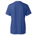 thumbnail image 5 of TSADFHJI Camisoles pour Femmes Courtes T-Shirt Imprimé à Manches Courtes Col Rond Haut Blouse TTTTG Bleu Marine, 5 of 5