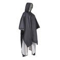 thumbnail image 3 of S SERENABLE Poncho de Pluie à Capuche Imperméable Léger Réutilisable Imperméable Cape de Pluie pour Noir, 3 of 9