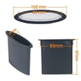 thumbnail image 4 of MYG 2PCS Speaker Port Tube Bass Vent Inverted Tube Subwoofer Woofer Reduces Repair, 4 of 8