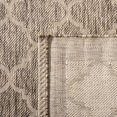 thumbnail image 5 of Safavieh Courtyard Brown Indoor Outdoor Rug - Round 4', 5 of 5