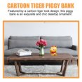 thumbnail image 3 of Cartoon Tiger Piggy Bank Zodiac Tiger Piggy Bank Tiger Model Coin Container, 3 of 9