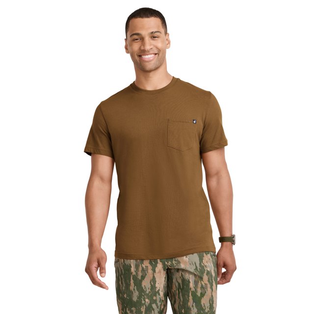 Jockey T-Shirt à Col Ras du Cou pour Hommes avec Poche Legacy