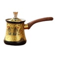 thumbnail image 2 of Luzkey Turkish Coffee Pot Chocolate Butter Milk Cup W Anti Overflow Spout Turkish Coffee Maker Saucepan for Milk for Kitchen Camping 72ml, 2 of 8