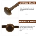 thumbnail image 4 of 200Pcs Mini Brads Handmade Metal Brads Solid Color Brads for Scrapbooking DIY Craft, 4 of 5