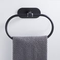 thumbnail image 2 of Porte-serviettes en Acier Inoxydable Chromé pour Salle de Bain, 2 of 8