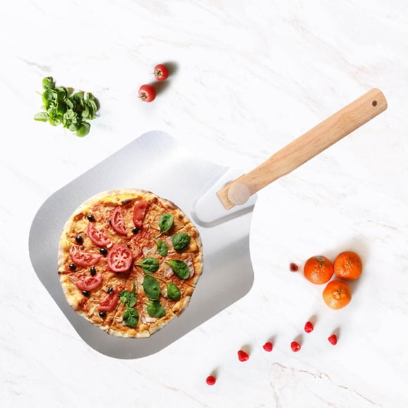 PRETXORVE Removable and Aluminum Pizza Peel with Handle