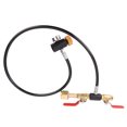 thumbnail image 3 of Refill Adapter For , Soda Maker Connector Charging Adapter CO2 Hose With Gauge, CO2 Cylinder Refill Connector Beer For Soda, 3 of 8
