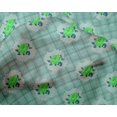 thumbnail image 4 of oneOone Silk Tabby Fabric Check|Leaves & Rose Floral Print Fabric By The Yard 42 Inches Wide, 4 of 4