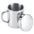 thumbnail image 3 of MAGT Tasse à café, Tasse à café Anti-brûlure à Double paroi en Acier Inoxydable de Haute qualité (220 ml), 3 of 14