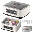 thumbnail image 3 of Stainless Steel Yogurt Maker Machine with Temperature Control and 36 Hours Adjustable Time for Home Use, 3 of 8