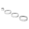 thumbnail image 2 of Filfeel 4Pcs A / C Bouton Bague Garniture Réglage du Volume Décor Adapté pour Range Rover Evoque 2012 2013 2014 2015 2016 2017 2018 Style de Voiture, 2 of 8