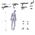 thumbnail image 1 of 1 Ensemble de Figurines d'Anime pour Artistes Corps Figurine d'Action Modèle Jouet Humain Poupée, 1 of 6