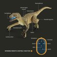 thumbnail image 4 of Remote Control Dinosaur Toys RC Dinosaur with LED Light Roaring for Kids Boys Girls Simulated, 4 of 8