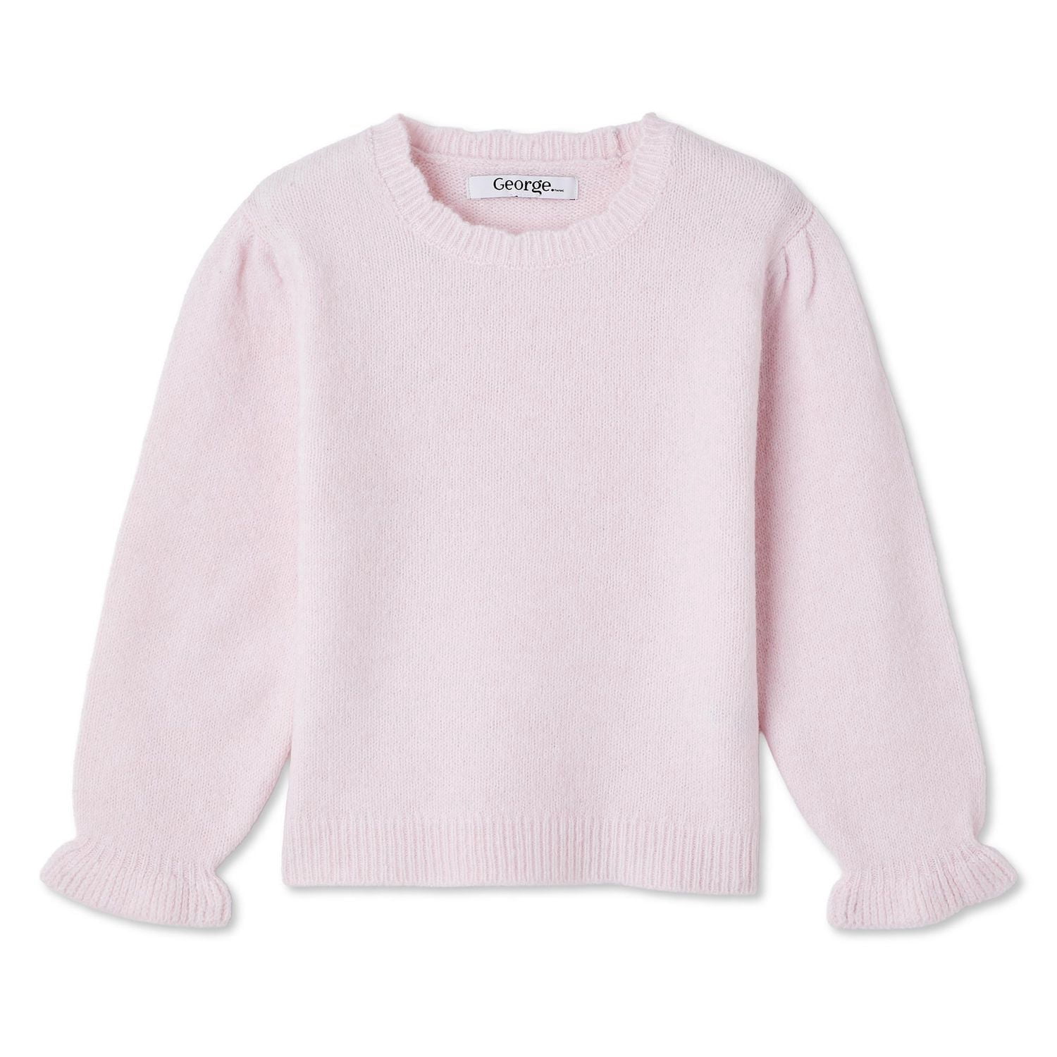 George Toddler Girls' Ruffle Cuff Sweater