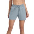 thumbnail image 1 of Short de Course à la Taille Élastique pour Femmes avec Poches, 1 of 7