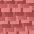 thumbnail image 1 of Ahgly Company Tapis d'Intérieur Lavable en Machine Carré Rouge, 4 Pieds Carré, 1 of 7