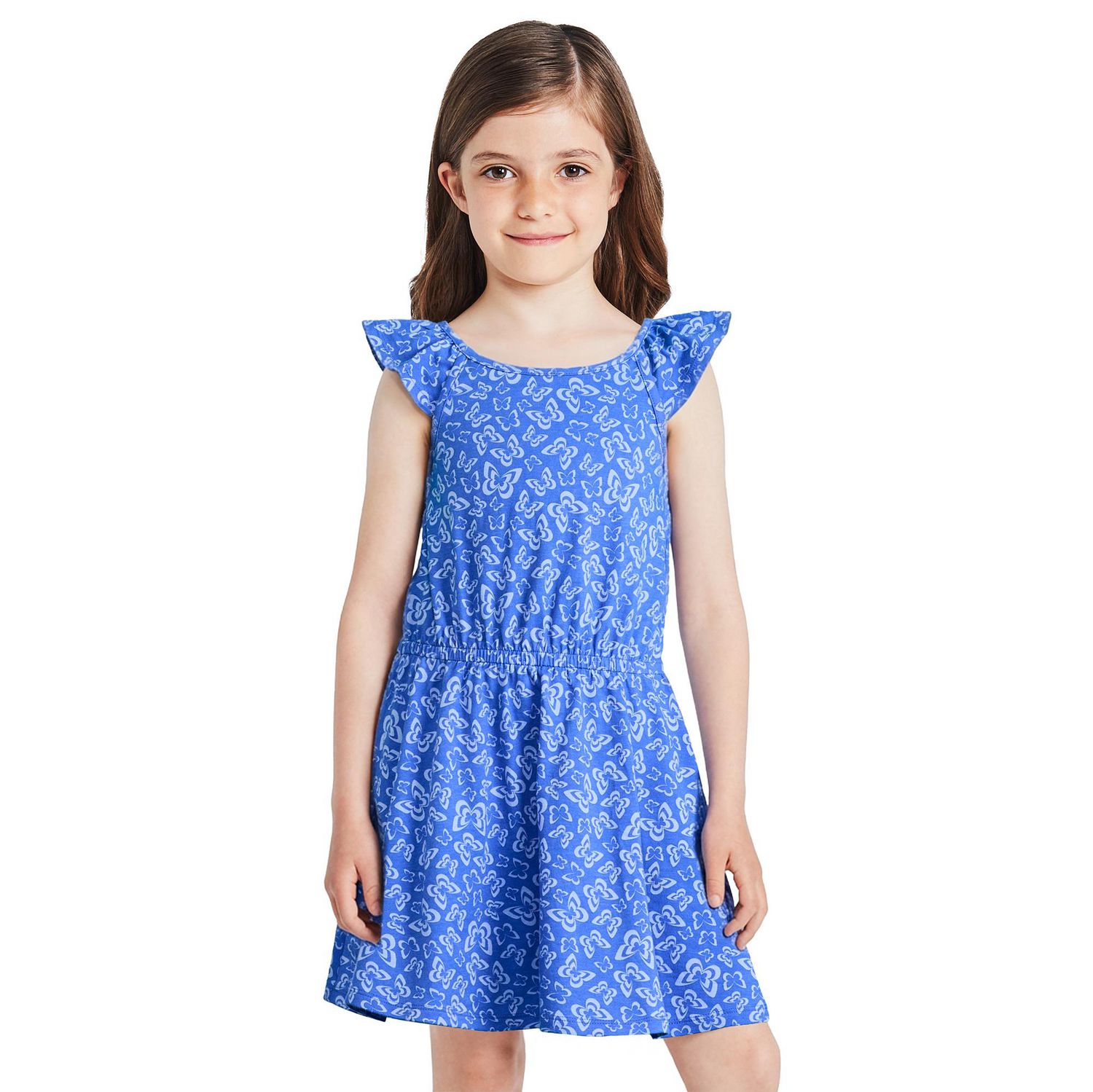 Robe à bretelles volantées George pour filles