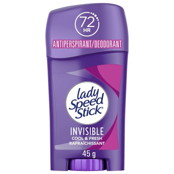 Lady Speed Stick Antiperspirant Deodorant, Cool & Fresh Scent, 45 g