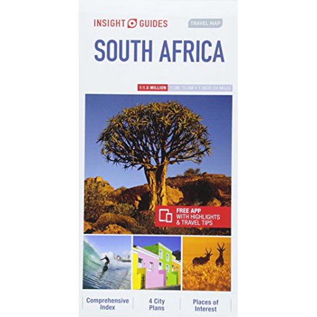 Insight Guides Travel Map South Africa (Insight Travel Maps)