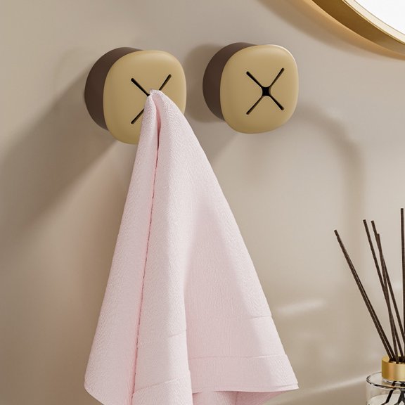 Bouchons de Rangement pour Chiffons Sans Perçage, Bouchons de Chiffon de Nettoyage, Organiseur pour Serviette à Main, Toilette et Salle de Bain, Facile à Utiliser