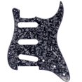 thumbnail image 1 of 11 Holes Colorful Celluloid Guitar Pickguard Scratch Plate for Strat Guitars SSS, 1 of 4