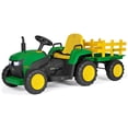 thumbnail image 1 of Peg Perego John Deere Farm Power 12 Volt Ride-on Tractor and Trailer with Remote Control, 1 of 11