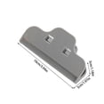 thumbnail image 2 of 2pcs Household Kitchen Food Preservation Sealing Clip Organizing And Storing Tool Clip Sealing Device Plastic Snack Bag Sealing Clip, 2 of 5