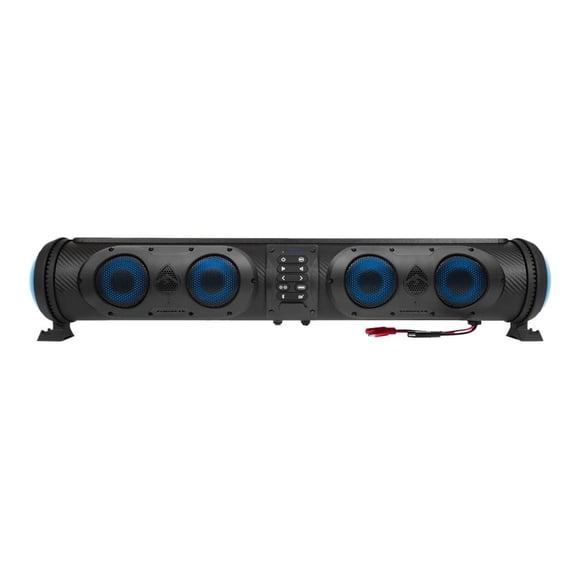 ECOXGEAR SoundExtreme SE26 Amplified Powersports Bluetooth 8 Speaker Soundbar Waterproof Sandproof with LED Lighting 500 Watts of Peak Power